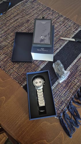 Customer photo review of Panda Eye | Pilot | Chronograph | Tachymeter | Luminous | 44mm