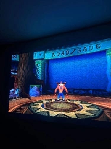 Customer photo review of Arcade Vision Projector