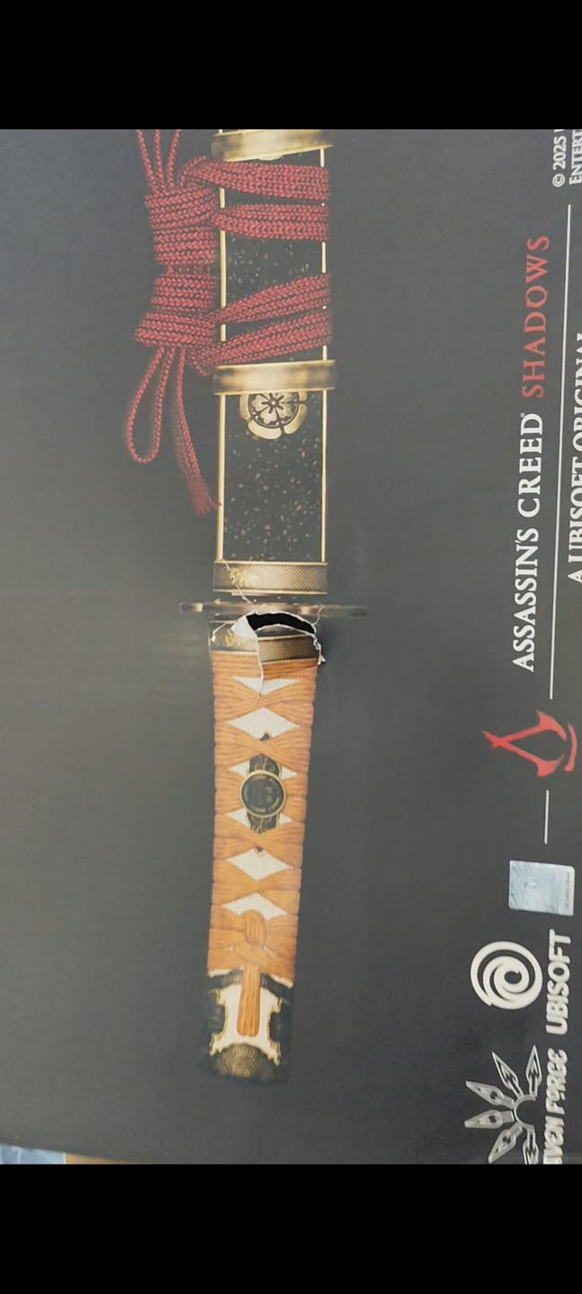 Customer photo review of Yasuke's Wakizashi - Assassin's Creed