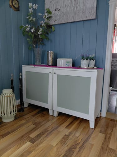 Customer photo review of Uni matt sage green kontaktplast