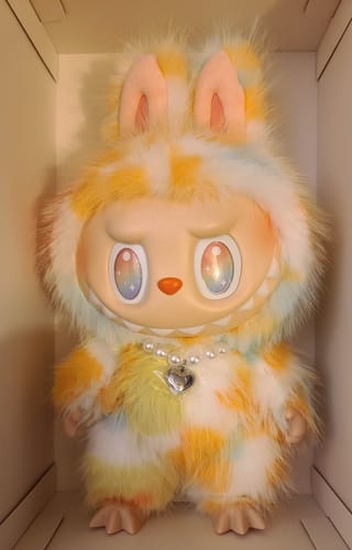 Customer photo review of THE MONSTERS LABUBU Big into Energy Series-ROCK THE UNIVERSE Vinyl Plush Doll