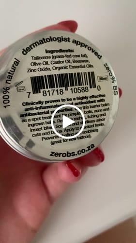 Customer video review of Healing Balm