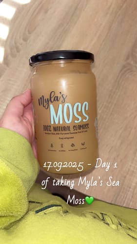 Customer photo review of MYLASMOSS SEAMOSS GEL (720ML)