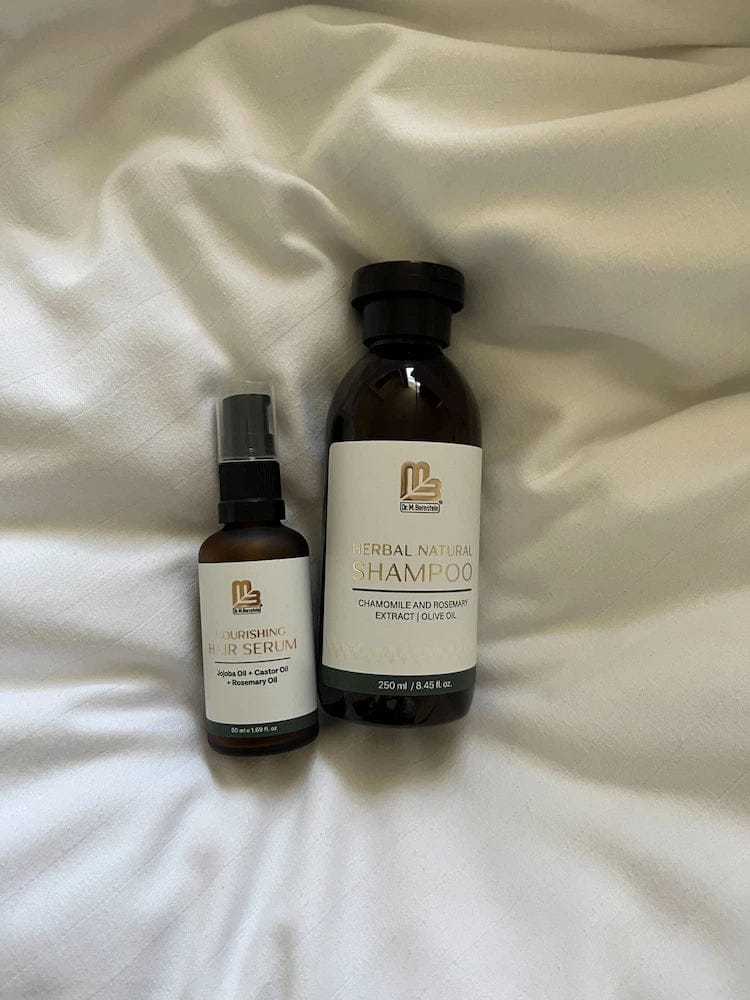 Customer photo review of Scalp & Hair Hydrating and Nourishing Serum