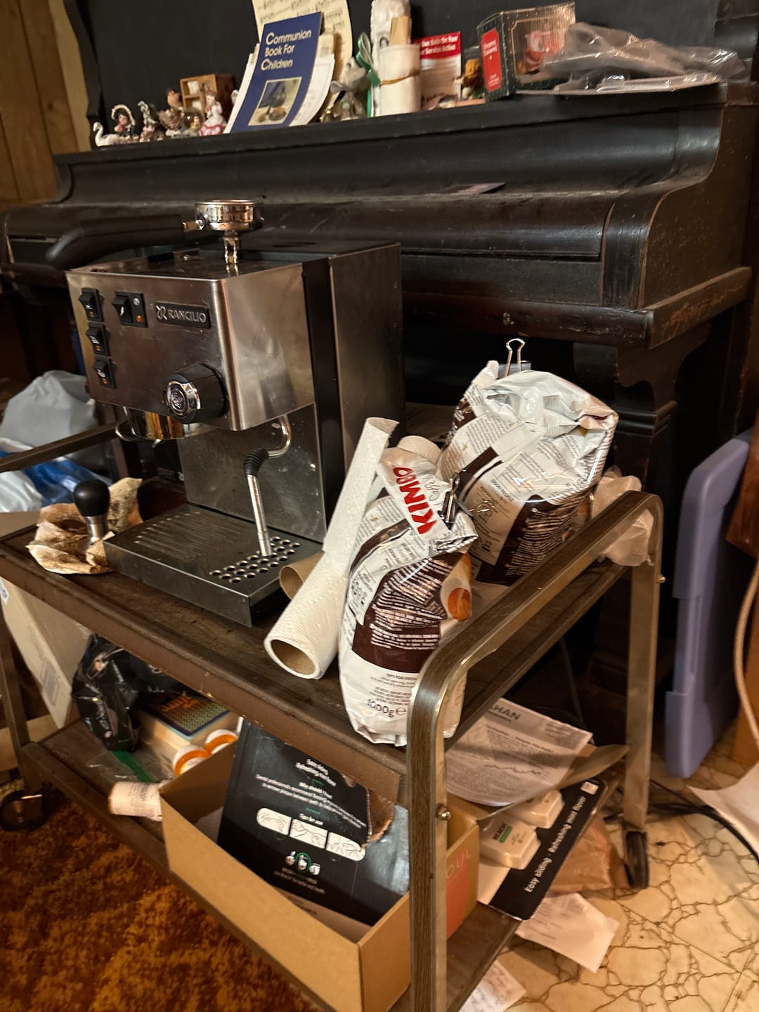 Customer photo review of Aroma Gold - Whole Bean Coffee 2.2lb Bag
