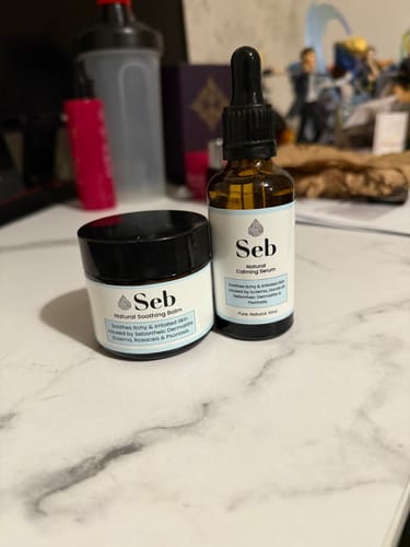 Customer photo review of Seb Natural Soothing Balm