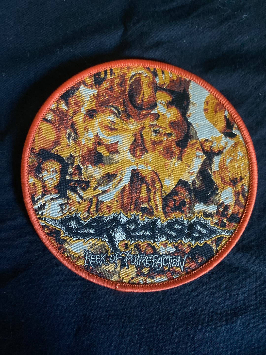 Customer photo review of Carcass - Reek Of Putrefaction - Patch