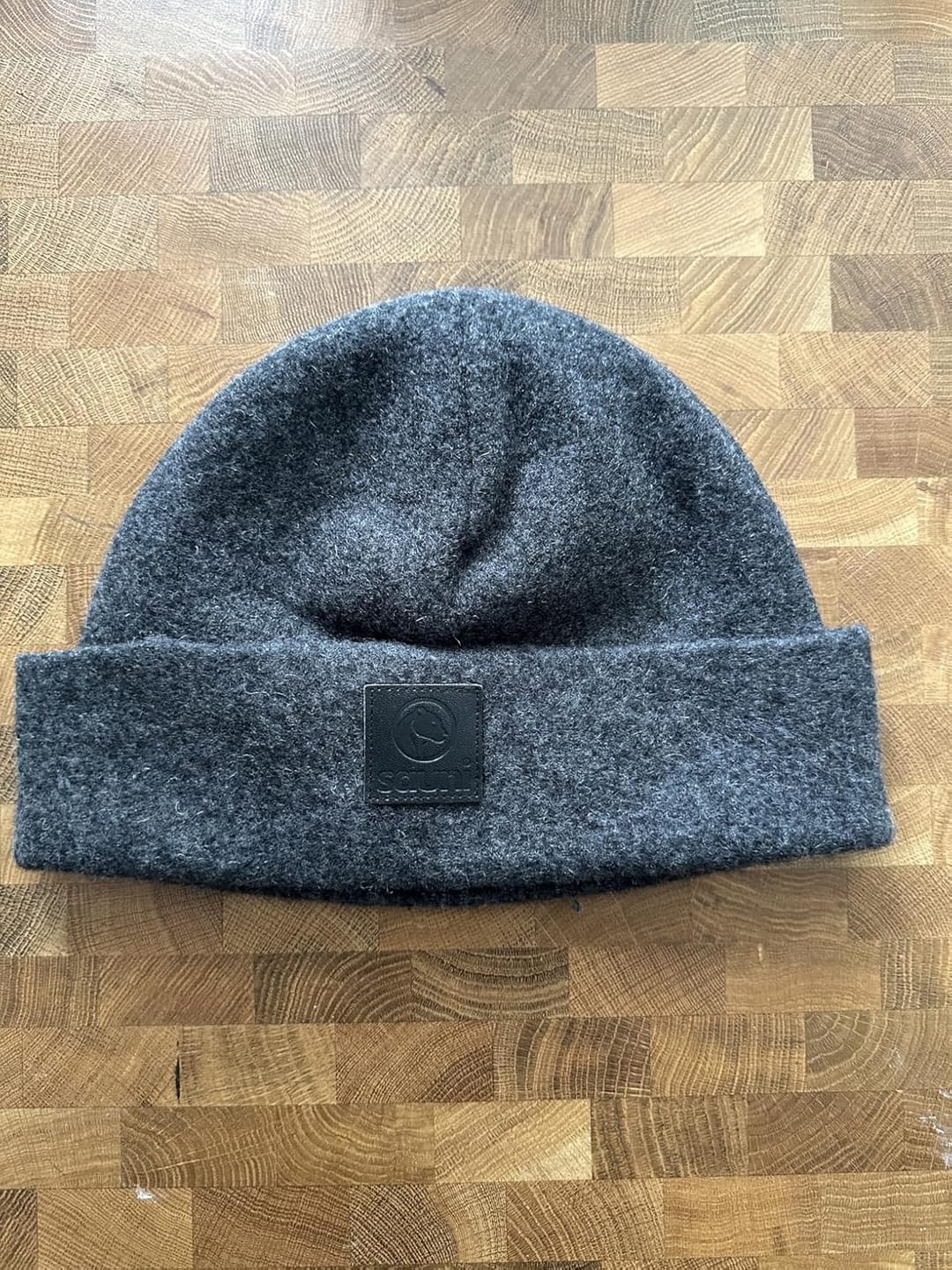 Customer photo review of Sauni Pure Merino Wool Sauna Hat - Felted, Insulated, Beanie - One Size