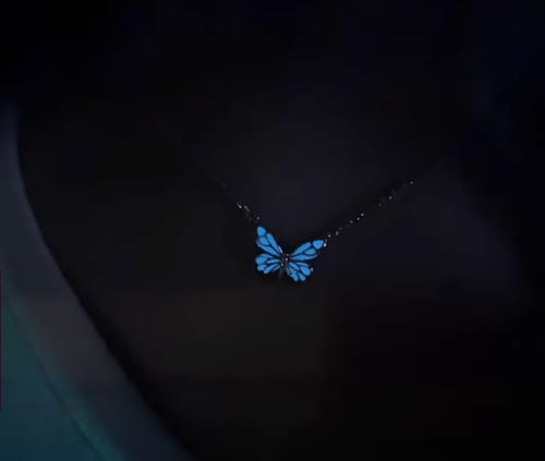 Customer photo review of Luna Dream Blue Butterfly