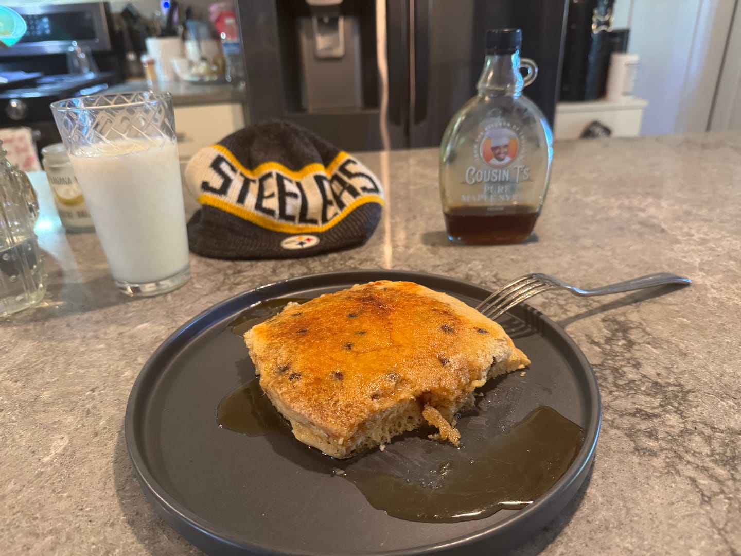 Customer photo review of Cousin T's Signature Blend Medium Roast Coffee