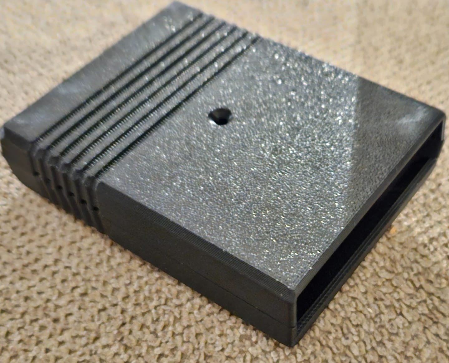 Customer photo review of Black PETG Filament 1.75mm 1kg