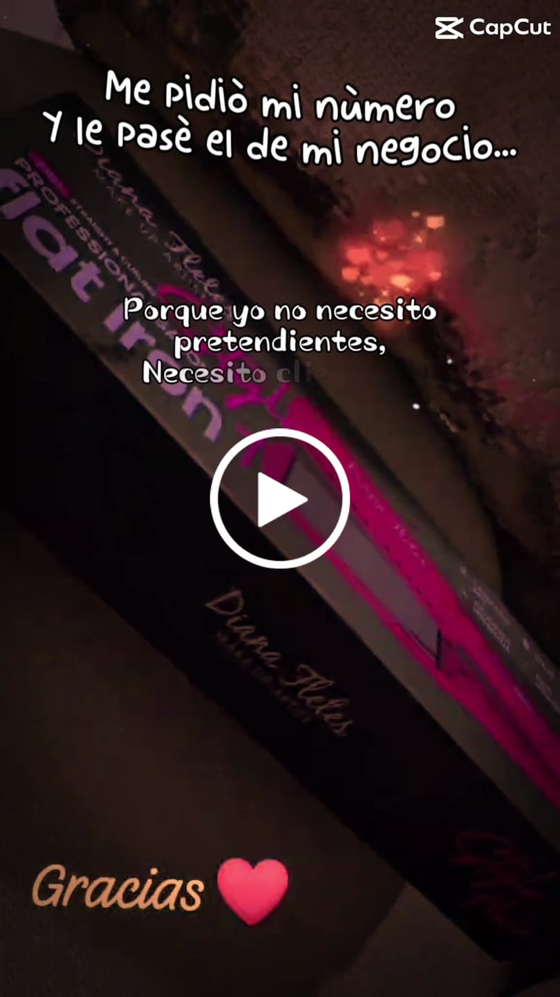 Customer video review of Spray Nutritivo Con Protector De Calor Diana Fletes
