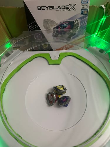 Customer photo review of Beyblade X UX-15 SharkScale Deck Set