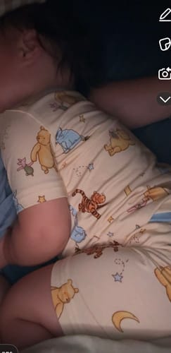 Customer photo review of Dreamy Bear Two-Piece Short Sleeve & Shorts Set