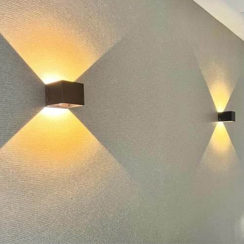 Customer photo review of CUBE™ Wall lamp | Rechareable