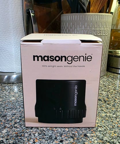 Customer photo review of Mason Genie® Vacuum Sealer Kit