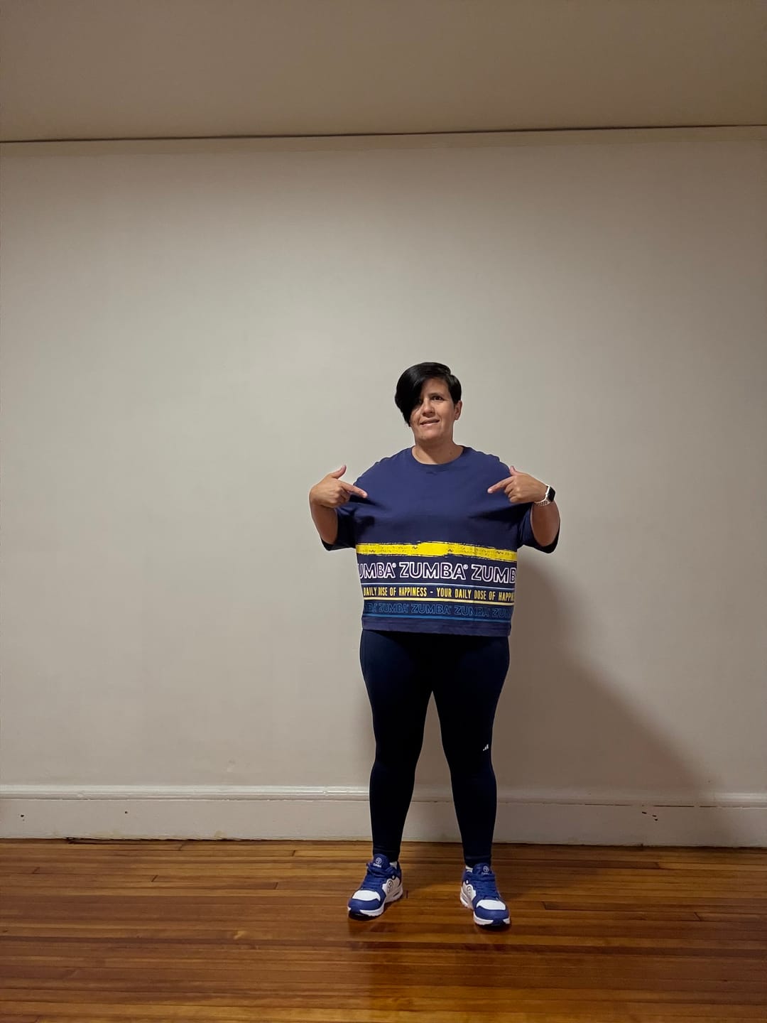 Customer photo review of Sizzlin' Oversized Boxy Crop Top