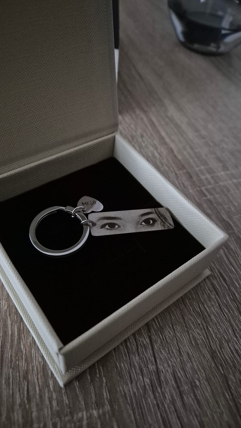 Customer photo review of Herzcharm gravieren