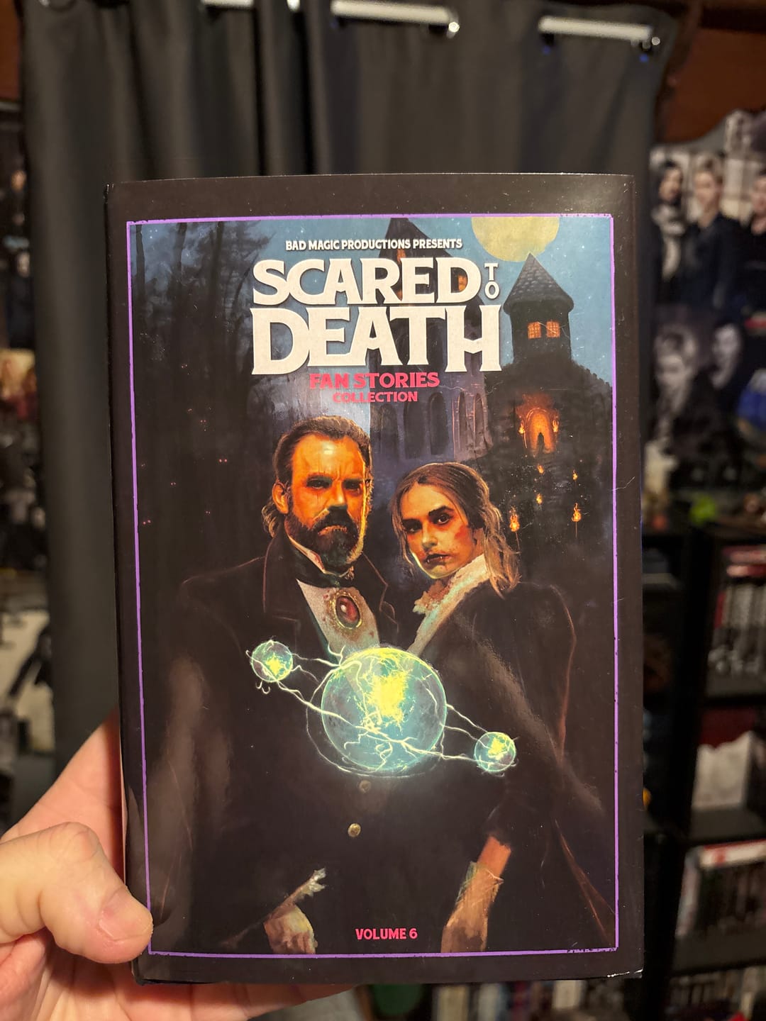 Customer photo review of Scared To Death Book Vol 6 SIGNED