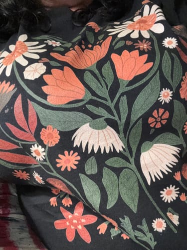 Customer photo review of Wild Flowers T-shirt