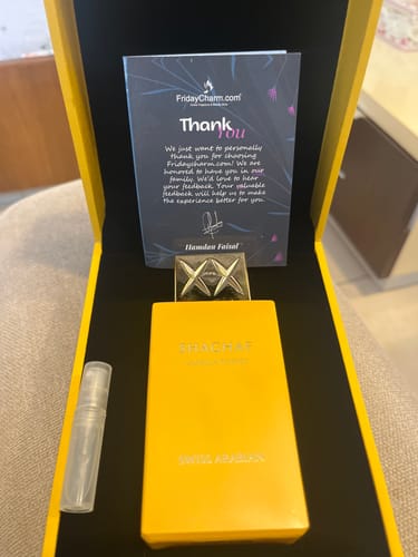 Customer photo review of Swiss Arabian Shaghaf Vanilla Toffee Eau De Parfum For Unisex