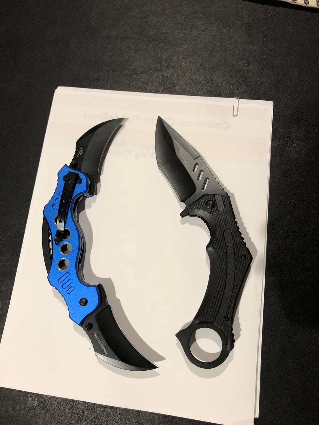 Customer photo review of Karambit Mystery Box™