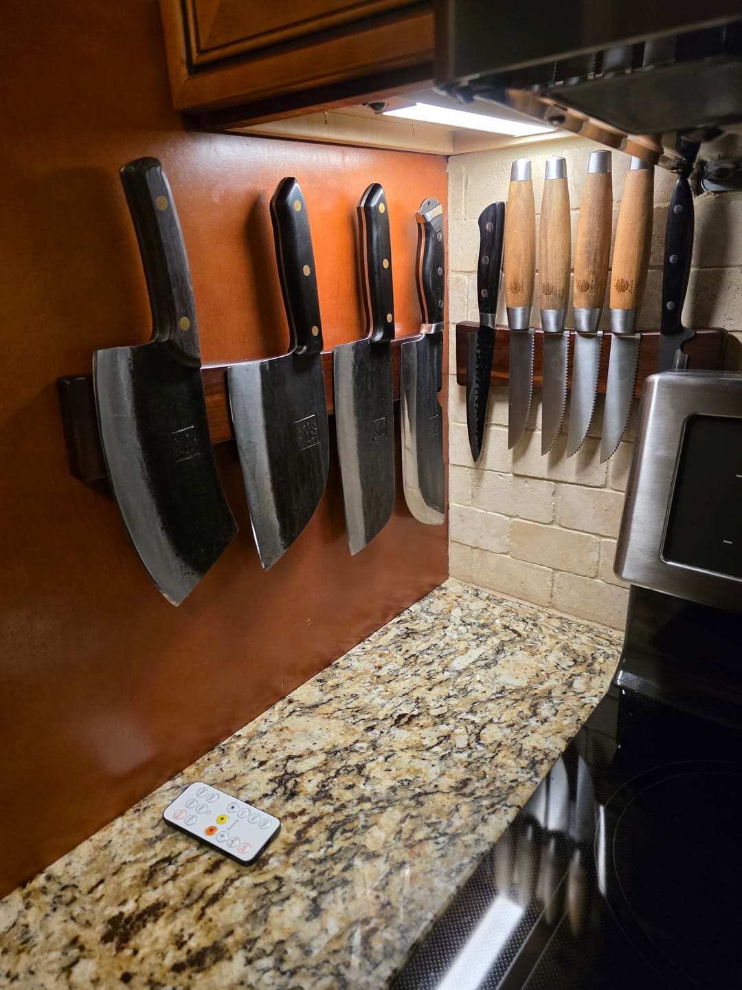 Customer photo review of Rustic Steak Knives