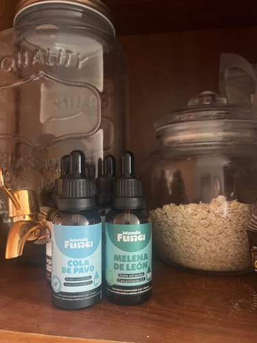 Customer photo review of Gotas de Melena de León - Ultra concentrado