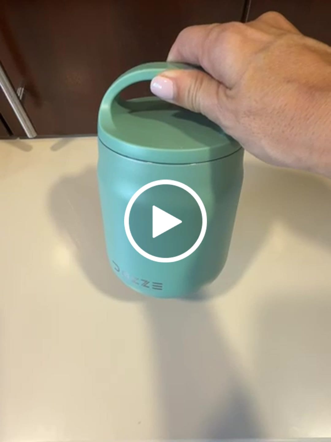 Customer video review of DOZZE Food Jar (Variant Symmetry)