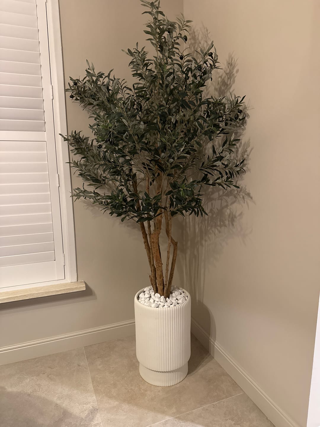 Customer photo review of Kunst Olijfboom 180cm