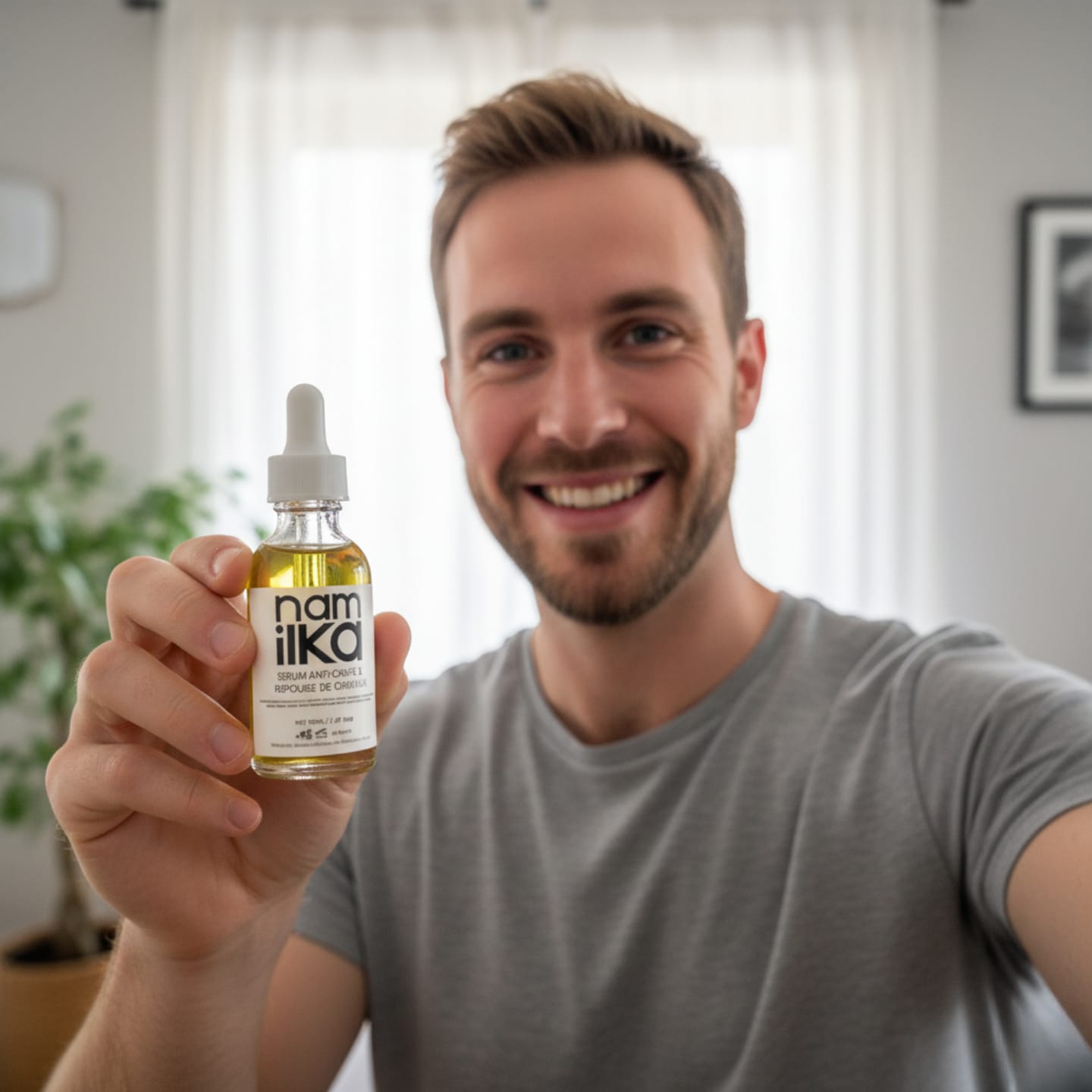 Customer photo review of Sérum de repousse et anti-chute