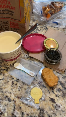 Customer photo review of Osetra Caviar