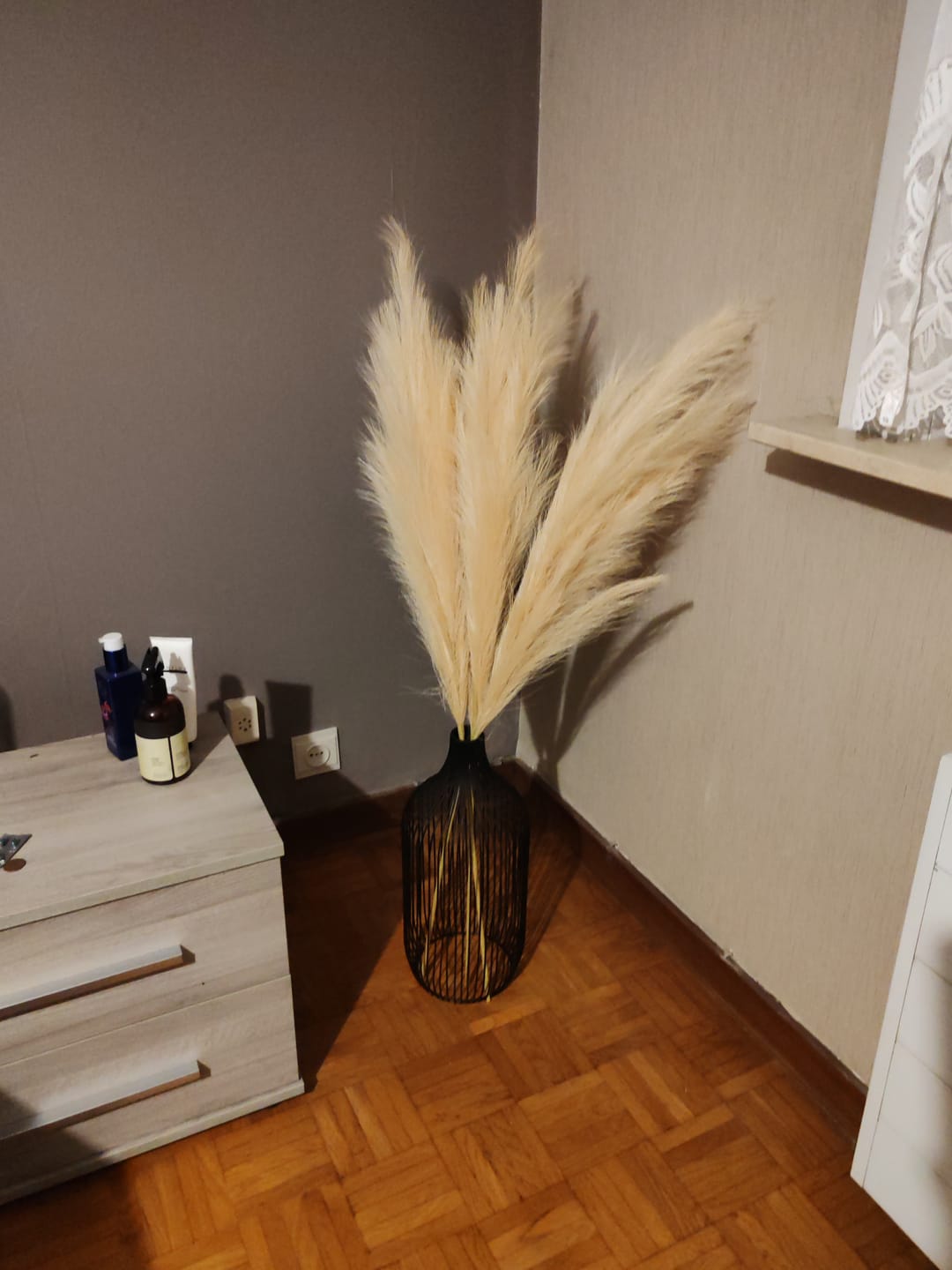 Customer photo review of Pampas 110cm (3 stengels)- Crème
