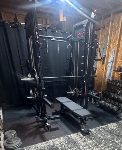Customer photo review of M4-2.0 Ultra All-In-One Smith Machine Functional Trainer (UPGRADED)