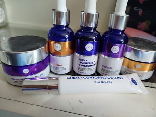 Customer photo review of Kit Luxe Skincare