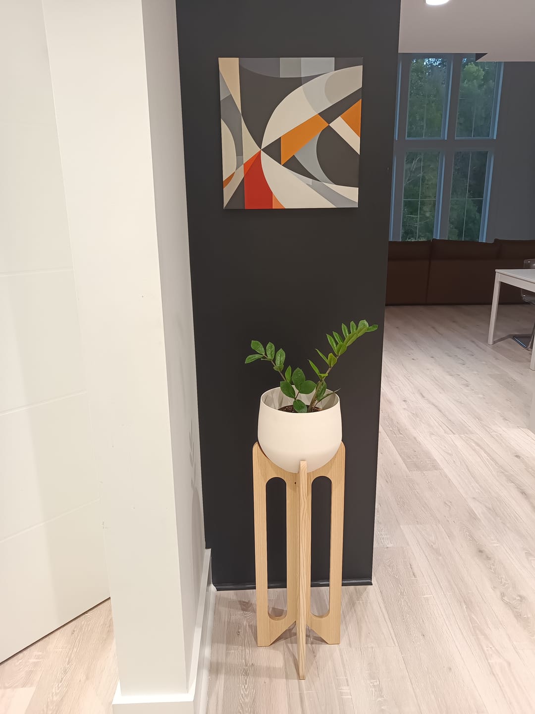 Customer photo review of Arches Plant Stand + Pot