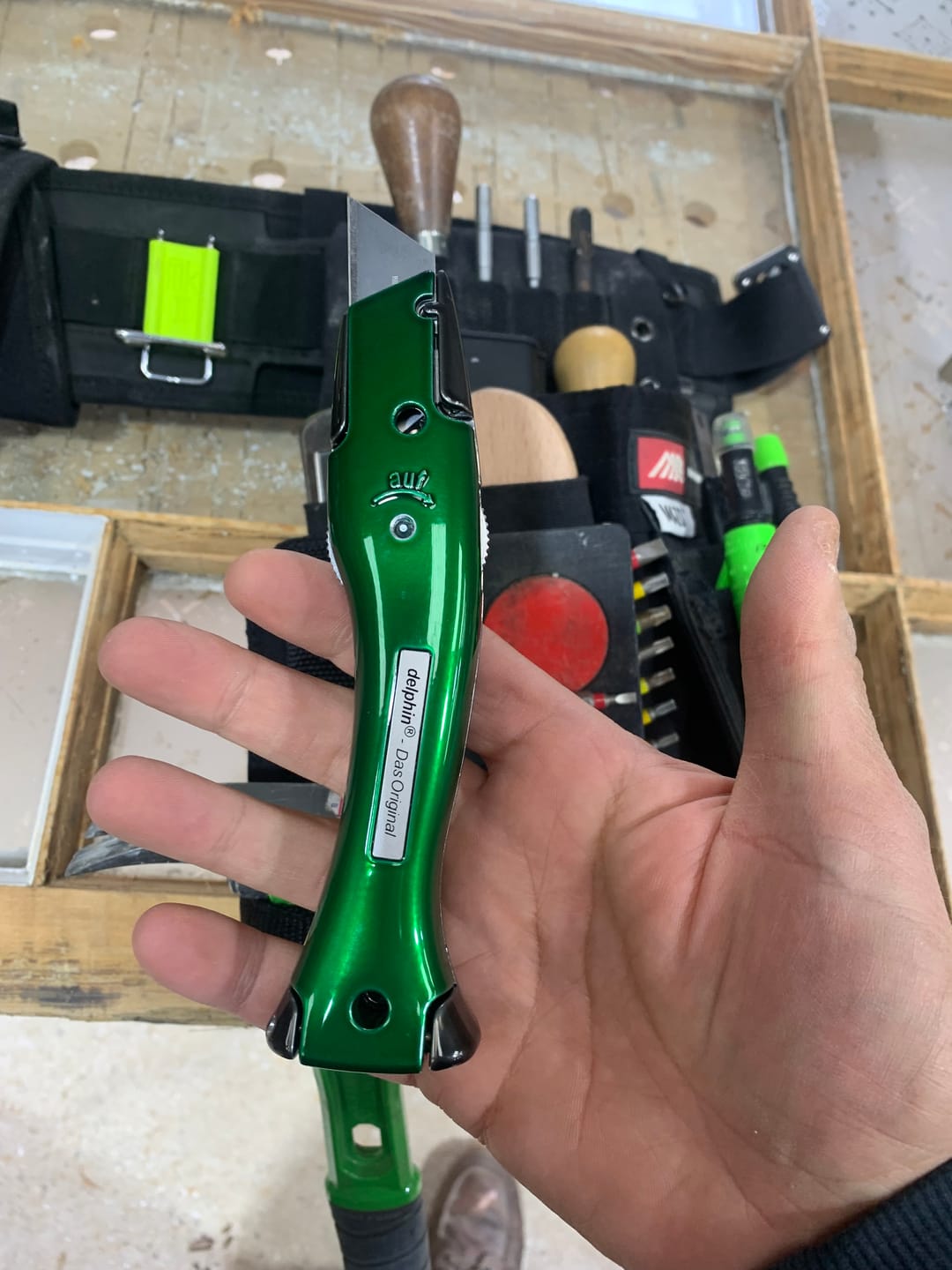 Customer photo review of Delphin | Delphin-03® Utility Knife