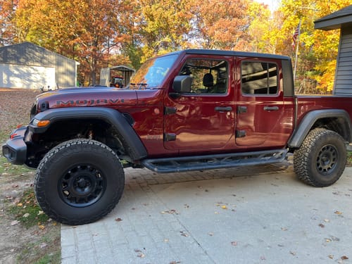 Customer photo review of COVER'D UP Door Hinge Covers (2/4 DOORS)