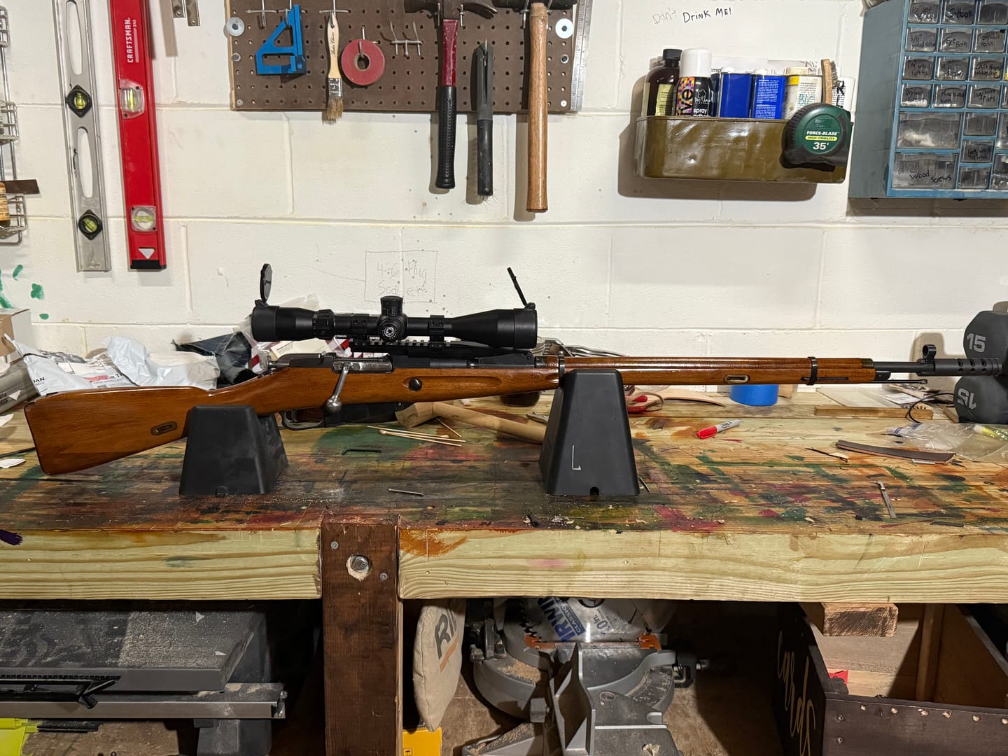 Customer photo review of Mosin Nagant NDT Scope Mount Ultra-low Profile for M9130 Hex Receiver
