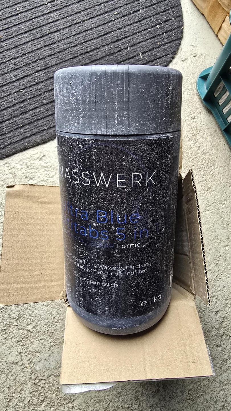 Customer photo review of Ultra Blue Multitabs 5-in-1 - 20g langsamlöslich