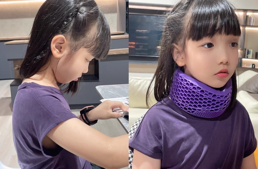 Customer photo review of CervicalEase Neck Support