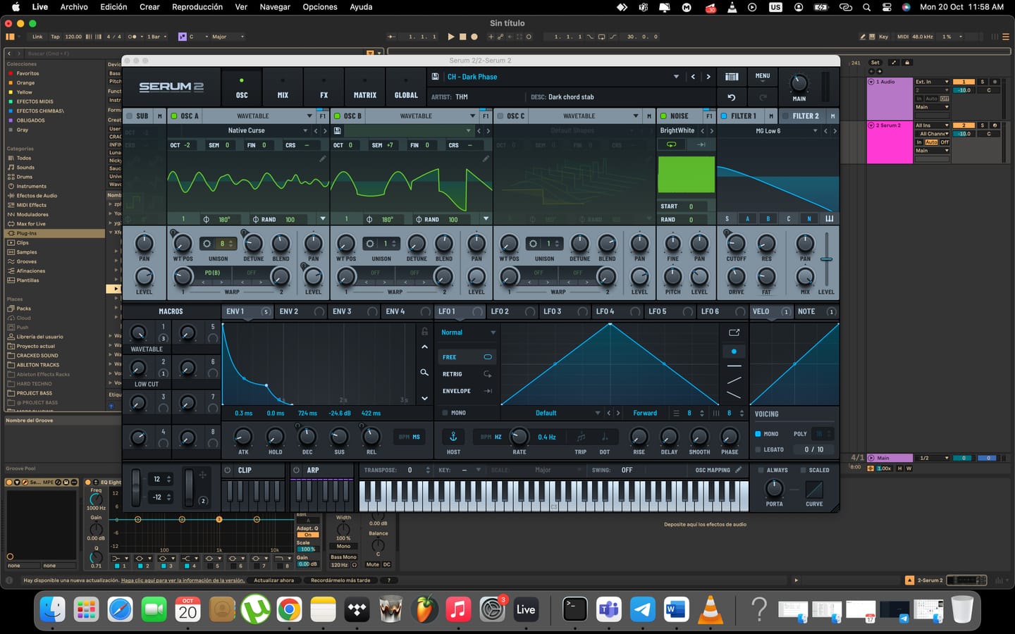 Customer photo review of Modern Tech House Bundle – 6.5 GB Samples + 100 Serum Presets