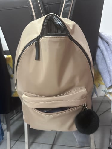 Customer photo review of Carter Backpack - Mocha