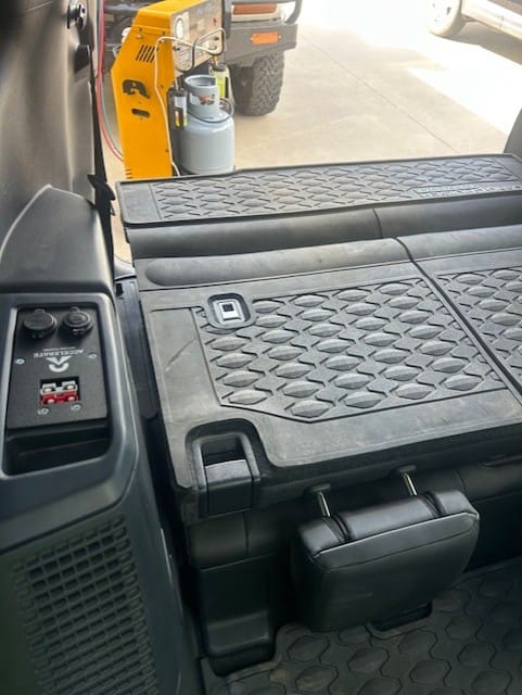 Customer photo review of Socket Bank for Dual Battery System - Prado LC250 Series - Rear Cupholder
