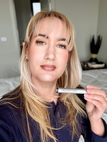 Customer photo review of Infinaluxe Triple Peptide Lash Growth Serum