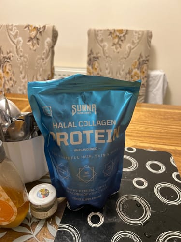 Customer photo review of Halal Collagen Protein