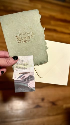 Customer photo review of Monthly Artisan Card Subscription