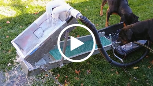 Customer video review of Bilge Pump 4700 GPH + 6ft hose