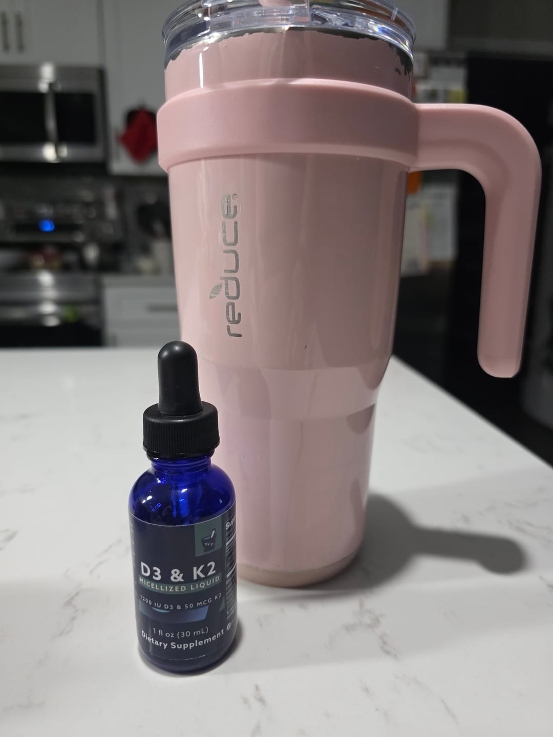 Customer photo review of D3 & K2 Micellized Liquid