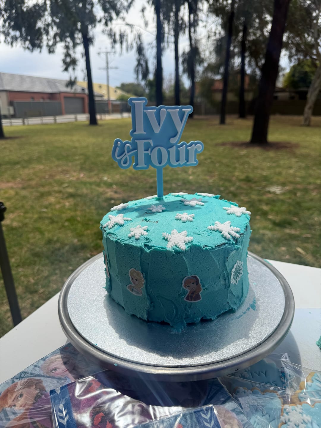 Customer photo review of Cake Topper Acrylic | Personalised